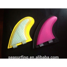 multi color G5 honeycomb tiny look surf fins with cover~~!